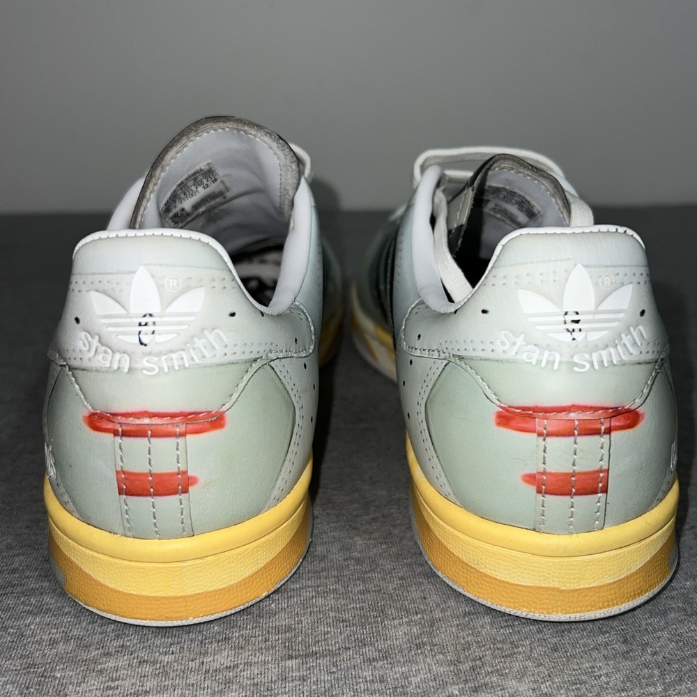 Adidas Raf Simons x Torsion Conquest Stan Smith Trompe L'oeil Mens Shoe Sz 8 - Picture 10 of 16